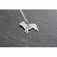 Kette französische Bulldogge mit Name