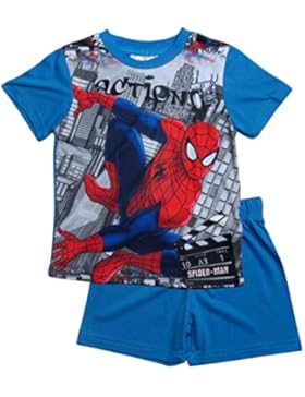 Spiderman Pyjama Kollektion 2017 Shortie 98 104 110 116 122 128 Shorty Kurz Jungen Sommer Neu Schlafanzug Marvel...