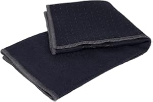 Manduka Yogitoes ręcznik do jogi na matę, antypoślizgowy i szybkoschnący do gorącej jogi z gumowymi kropkami, cienki i lekki, 40 cm, północ