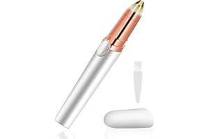 REZOLITE Eyebrow Hair Removal for Women, Painless Eyebrow Trimmer Facial Razor Portable Electric Brows Trimmer, Suitable for Brows Face Cheek Lips Fuzz