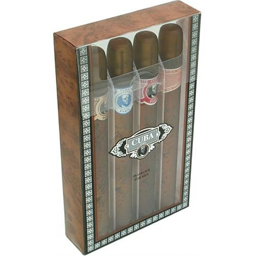 Cuba Classic for Men by Champs 4 x 35 ml EDT Spray Set