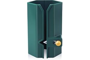 BOXOB Nóz do Papieru do Pakowania, Nowe Ostrze do Aktualizacji Christmas Paper Cutter Roll Stal Wolframowa Nóz do Papieru do Pakowania na Swiateczne Materialy do Pakowania Prezentów (Ciemnozielony)