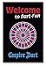 Produktbild Empire Dart Schmutzfang-Matte Welcome to Dart Fun