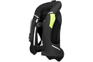 GDNKP Chaleco Airbag Moto Homologado,Moto Hombre con Protecciones Verano Hipica Inflable Anticolisión Reutilizable