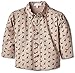 Absorba Baby-Boys Campus Animal Print Shirt, Beige  (Red), 9-12 Months (Manufacturer Size:12 Months)