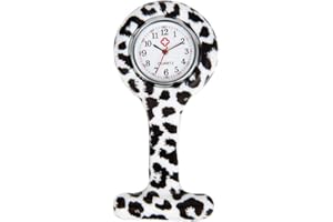 Avaner 5/6 Pcs Montre Infirmiere Silicone Dessin Infirmiere Anime Montre Enfant a Quartz Montre Broche pour Femme Fille