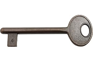 GAMOBIFER Chiave per SOLO Serrature a Incasso AGB. (CIFRATURA N. 4, Bronzato)