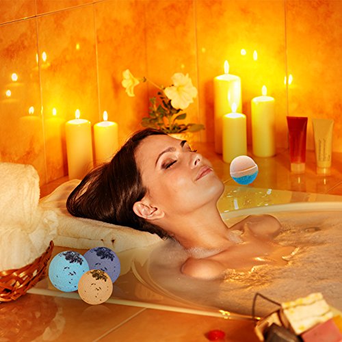 12 Stück Metall Bad Bombe Formen mit 100 Stück Shrink Wrap Taschen für DIY Handwerk von Paxcoo - 6