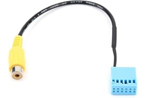 KIMISS Câble adaptateur caméra de recul pour 5 MK5 Passat B6