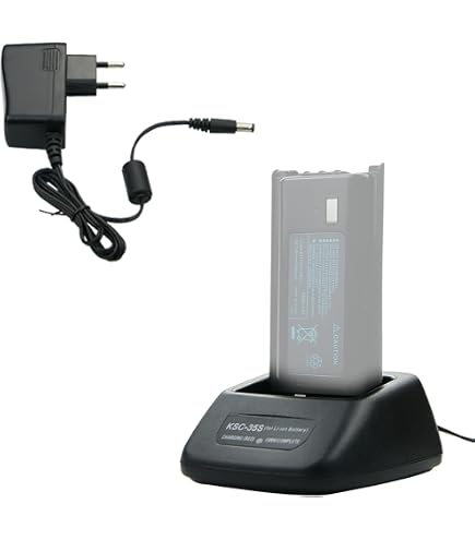 Caricatore Singolo Kenwood KSC-35S Per Batterie Li-Ion KNB-45L, KNB-63L, KNB-65L – Usato