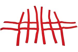 MOTORSPORTGOETZ Nerfbar Filet de rechange pour Kymco KXR 250 Rouge Nerf Bar R1