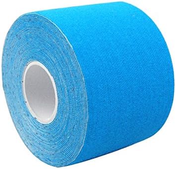 Active Athletics 5cm x 5m Kinesiology Tape 6 Rolls in 9 different colours, blue