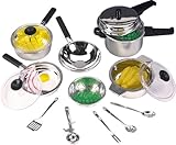 Casdon 502 15 Piece Toy Pan Set (Including Lids) (Toy)