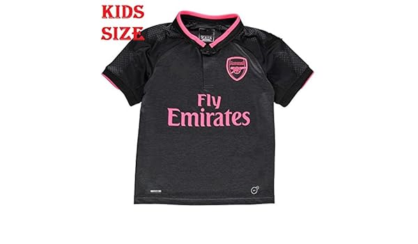 arsenal black pink jersey