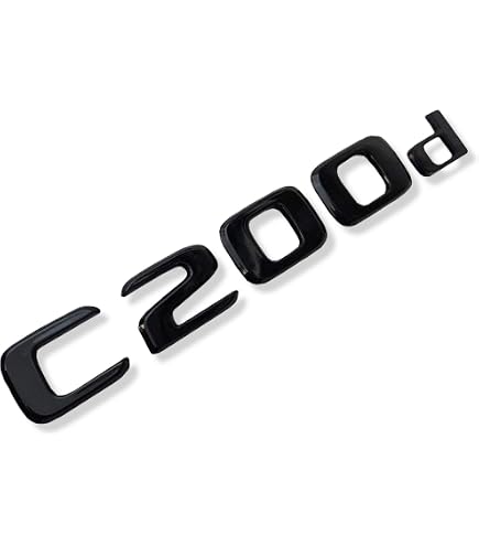 Logo Coffre Arrière 420d Brillant Noir - Badge Emblème BMW F32 F33 F36 - Autocollant Solide