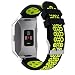Produktbild Kobwa Soft Silikon Sport Ersatz Band mit Belüftungslöcher für Fitbit Ionic Smart Watch Bands Frauen Herren
