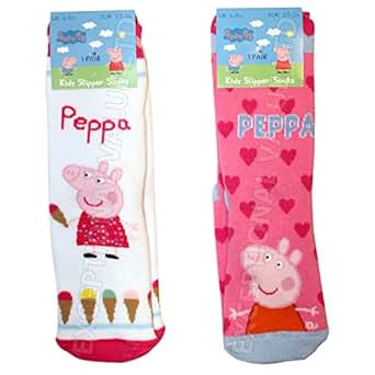 peppa slipper socks