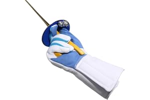 DAZZLEEX Gants d'escrime confortables et résistants à la déchirure - Gants de sport antidérapants pour enfants et adultes - Équipement de protection pour entraînement et compétition - XXS-XXL