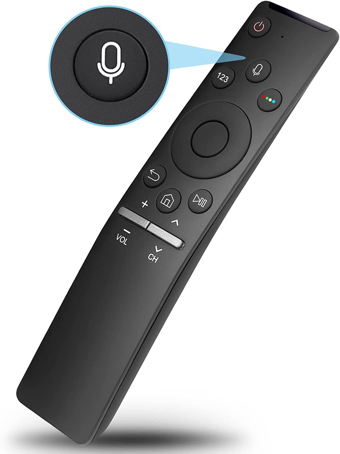 Bluetooth Voice Command Remote Compatible with Samsung Smart 4K Tv Remote Control of Original BN59-01312F with Samsung Ultra Curved TV Remote Control, LED Android UHD OLED QLED
