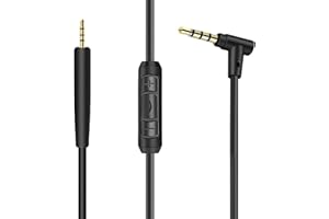 BINGLE Replacement Audio Cable 3.5mm to 2.5mm Stereo Jack Cord for Bose 700 700UC QuietComfort QC25,QC35,On-Ear 2,OE2,OE2i Headphones Inline Mic/Remote Control