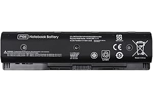 7XINbox 11.1V 5225mAh 62Wh PI06 Remplacement Batterie pour HP Envy 14 14t 14z 15 15t 15z 17 17t 17z Touch 710416-001 710417-001 709988-421 709989-421 HSTNN-LB4N HSTNN-LB4O HSTNN-YB4N HSTNN-YB4O