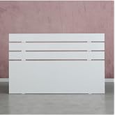 Pasific Home Huga &Ccedil;ift Kişilik Beyaz Yatak Başlığı 160Lk / 160 Cm Baza Başlık