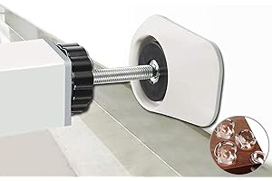 BOOTWO 4 Pack Stair Gate Wall Guard Protector & 4 Baby Corner Protectors,Safety Wall Bumpers Guard Fit for Bottom of Gates, Doorway,Stairs,Baseboard,Work with Dog Pet Child Kid Pressure Mounted Gates