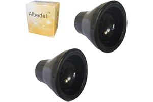 Albedel 2 PCs Tee Golf Ball Retriever Sucker Grabber Suction Cup Pick Up Back Saver Put On Putter Grip