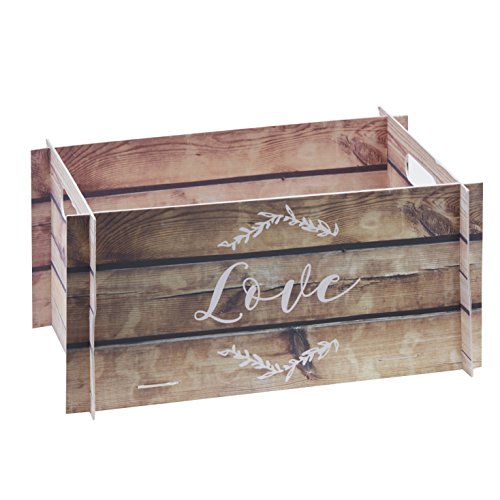 Ginger Ray Holz Effekt-Karte Box Box ideal für Hochzeiten und Partys ? Schöne Botanics - 2