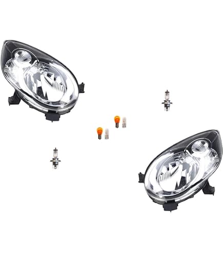Phare Avant Droit Ou Gauche H4 Pour Citroën C1 - Compatible 2005 Et +, Qualité Certified Quality