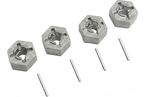 JIAFANRC 9200 Wheel Hub Hex Alloy 4pcs PX9200-01A for 1:10 PX9200 PX9202 PX9203E PX9204E 200E 210E Brushless RC Car