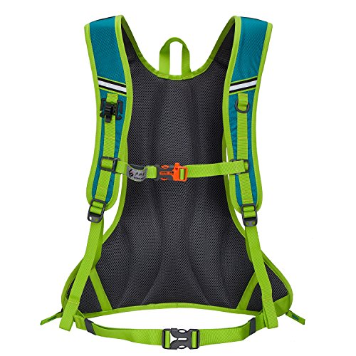 SHTH Wasserdicht Fahrrad Schulter Rucksack Wasser Reisetasche Ultralight für Radsport Outdoor Reiten Bergsteigen Hydration ,44*25*10cm,15L - 3