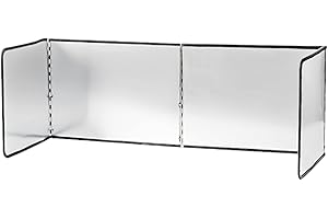 DYOUen Protection anti-éclaboussures pour plaque de cuisson - Facile à nettoyer - Protection anti-éclaboussures - Garde la cuisinière et le mur arrière de cuisine propre (grand)