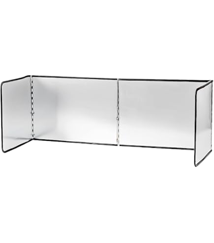 Spuckschutz Acryl L-Form 60 Cm – Klappbar, Neigbar, Für Theke & Gastronomie