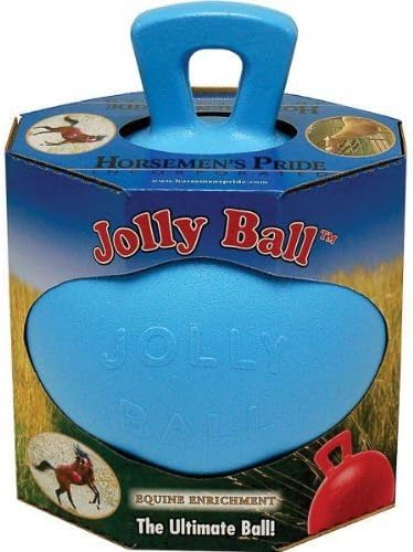 Jolly0788169041095 Horse Ball Light Blue with Wild Berry Scent