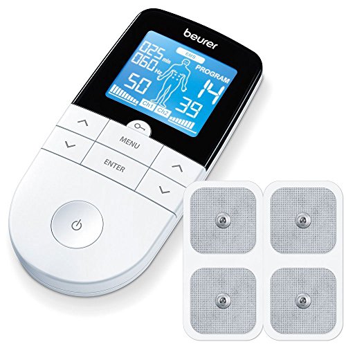 Beurer EM 49 Digital TENS/EMS, elektrische Nerven- und Muskelstimulation sowie Entspannungs-Massage fürs Wohlbefinden