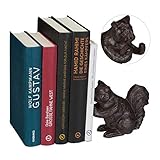 Für Bücherwürmer: Die Buchstütze setzt neben Ihren Lieblingsbüchern im Regal einen verspielten Akzent