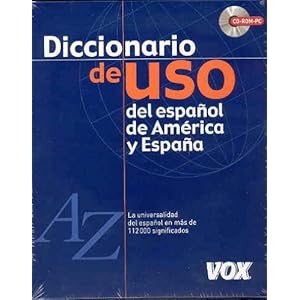 Diccionario de uso del español de América y España (CD rom) (Spes)