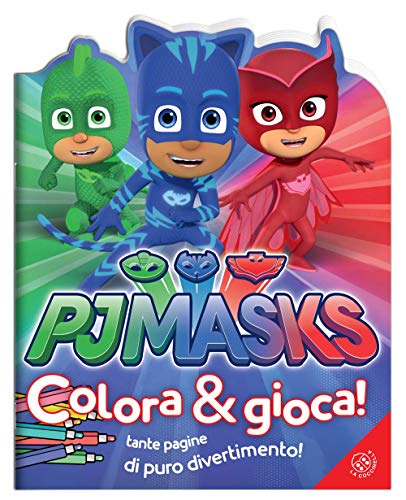 Pj Masks. Colora e gioca! Ediz. a colori