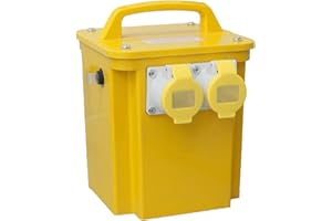 Oypla 3.3KVA Site Transformer 110V Twin Outlet 16 AMP KVA 3.3