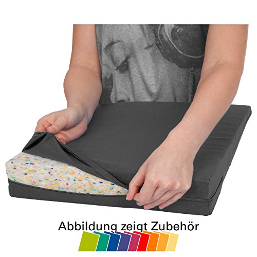 Bezug aus Baumwolle für Sitzkissen Orthopädisch Sitzkeil Keilkissen, 38x38 cm