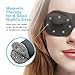 Produktbild Schlafmaske Augenmaske zum Schlafen Magnettherapie Eye Bezüge Schlaf Augenbinde von paitree, Super Weich – 3D Konturierte Eye Platz – professionally-made Night Maske Eye Schatten für Frau & Mann