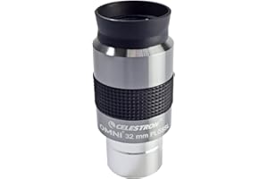 Celestron 93323 Omni Series 1.25 inch / 32mm Eyepiece, Black/Silver