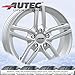 Produktbild 4 Winterräder Autec Kitano 7.5Jx17 ET52 5x112 silber mit 225/55 R17 101V XL Continental WinterContact TS 850P für BMW X1