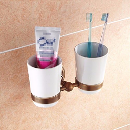 STAZSY European antique Cup holder toothbrush holder toothbrush mug set brush Cup holder dual Cup holder, mug racks