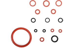 WBZOWRB joints toriques pour machines à café Philips Saeco - Soupape de support - Valve d'écoulement - Compatible avec Philips Saeco Gaggia Spidem etc, 15 pièce