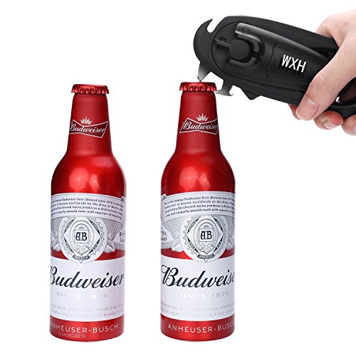 WHX Tragbare manuelle Dosenöffner glatten Rand sicheren Seite Schnitt für Küche und Camping Outdoor - 7