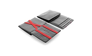 Jaimie Jacobs Portefeuille magique Magic Wallet pour homme Flap Boy en cuir vache italien