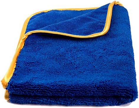 Towelguys Extra Large Microfibre Drying Towel - 600gsm - Microfibre Car Care Towel Ideal for Polishing, Waxing, Dry and Clean.