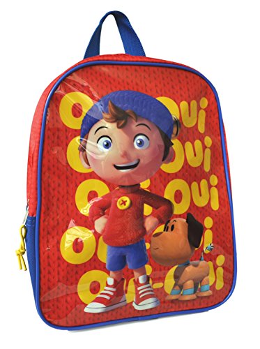Oui Oui - Sac à dos Oui-Oui, pour la maternelle - Rouge, Taille Unique